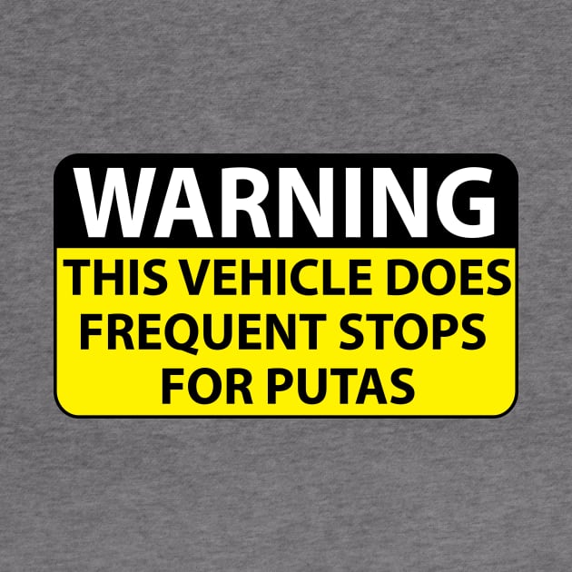 Warning funny Mexican bumper sticker by Estudio3e